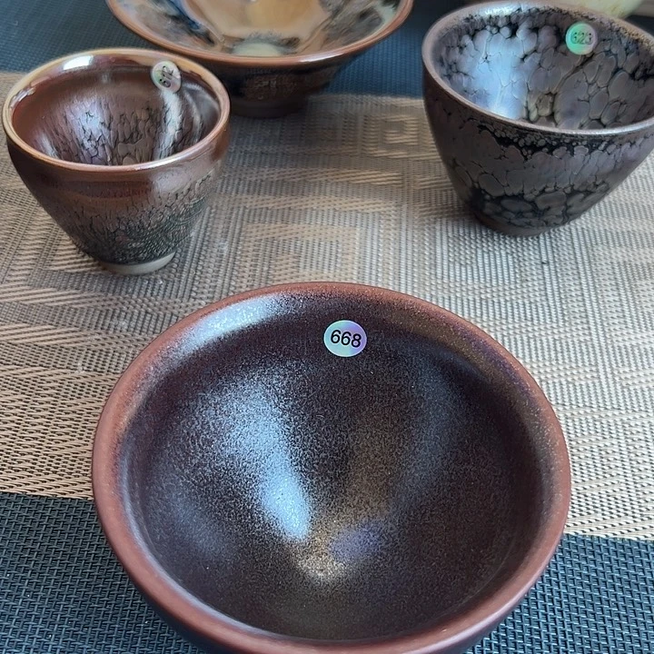 茶盏建盏喝茶主人杯668