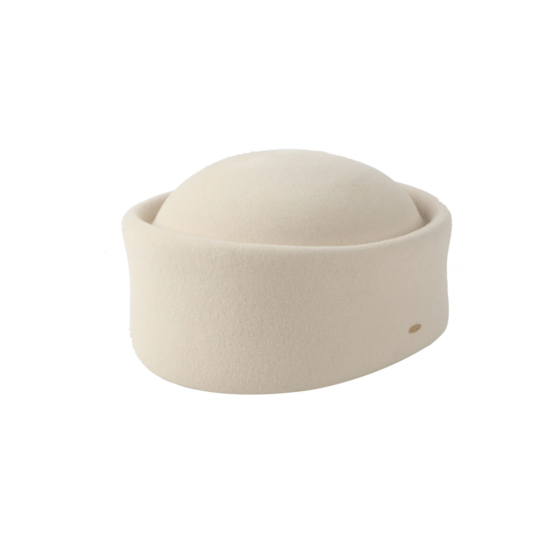 MOSSANT2025秋冬新品·100%羊毛 Pillbox Hat药盒帽
