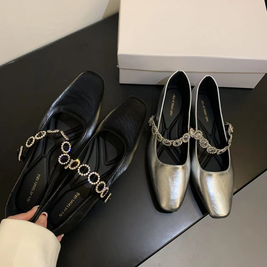 2132-20主推韩版时尚百搭气质爆款春季新款女鞋单鞋