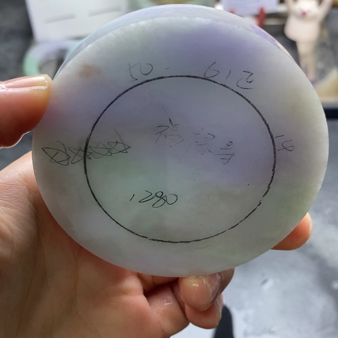 定制翡翠未镶嵌翡翠手镯