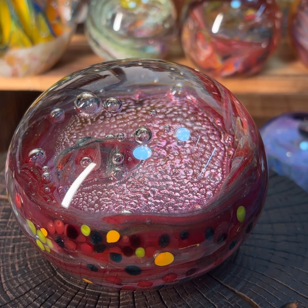 逗***哥手工艺品琉璃瑕疵炸了