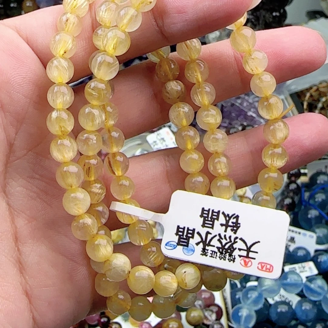 水晶手链未镶嵌手串