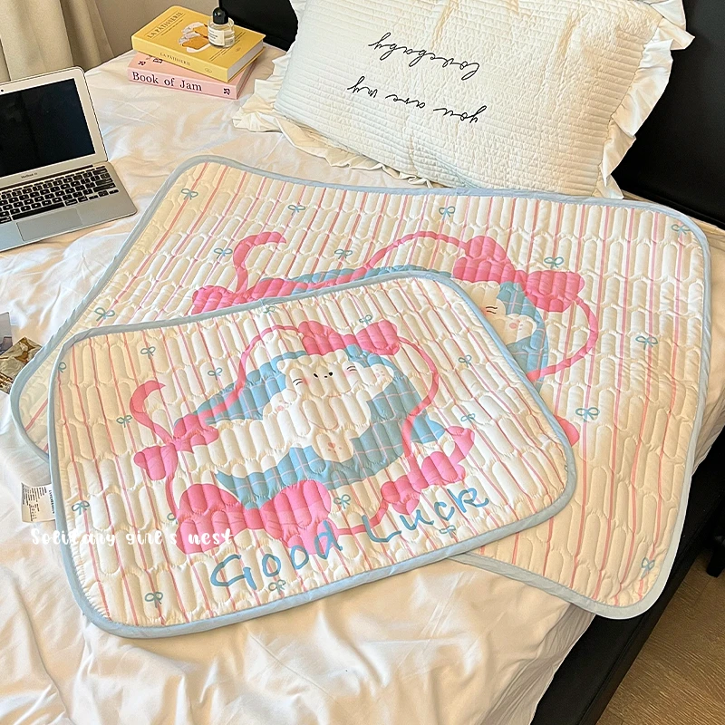 姨妈垫生理期床垫四季通用小床垫月经期卡通可爱可水洗婴儿隔尿垫