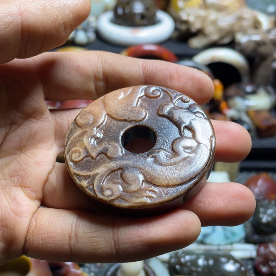 和田玉（糖玉）挂件未镶嵌百**约