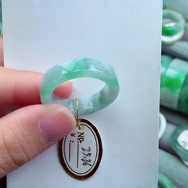 翡翠未镶嵌戒指25.26号