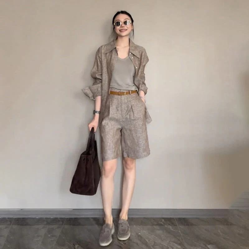 2025超火夏装搭配一整套又酷又飒高级感超好看别致独特漂亮套装裤