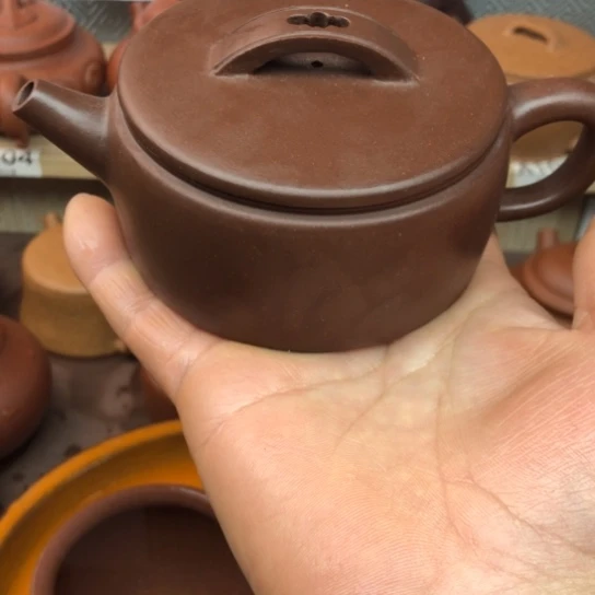 茶壶紫砂紫泥汗瓦160豪升左右