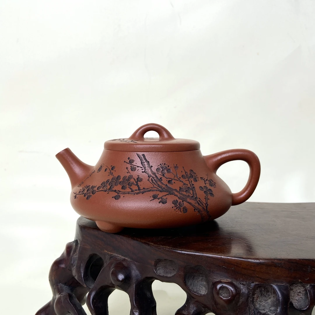 宜兴手工紫砂陶 （甘磊）茶壶GP0021-11