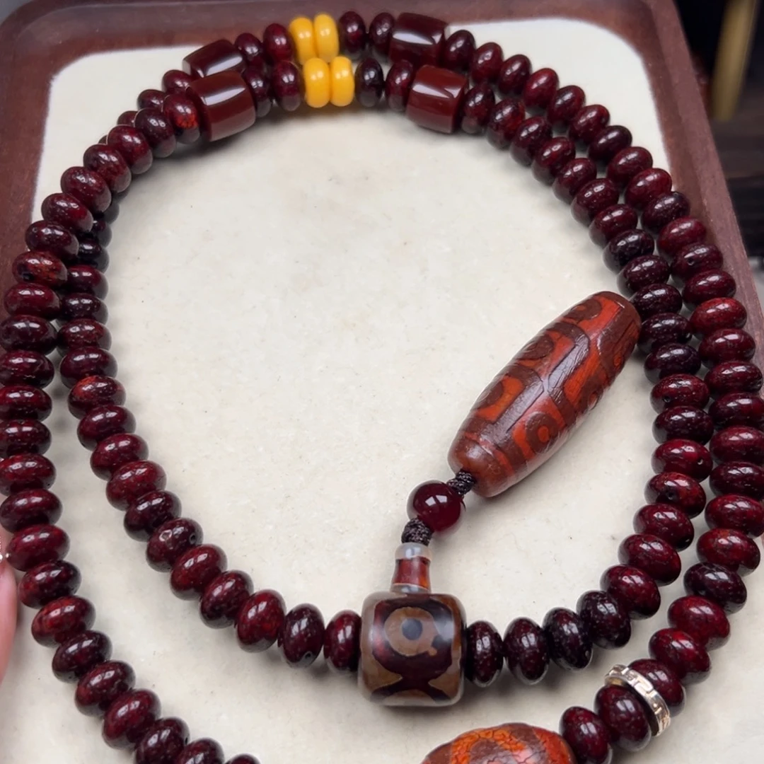 延***杰星月菩提吊坠星月