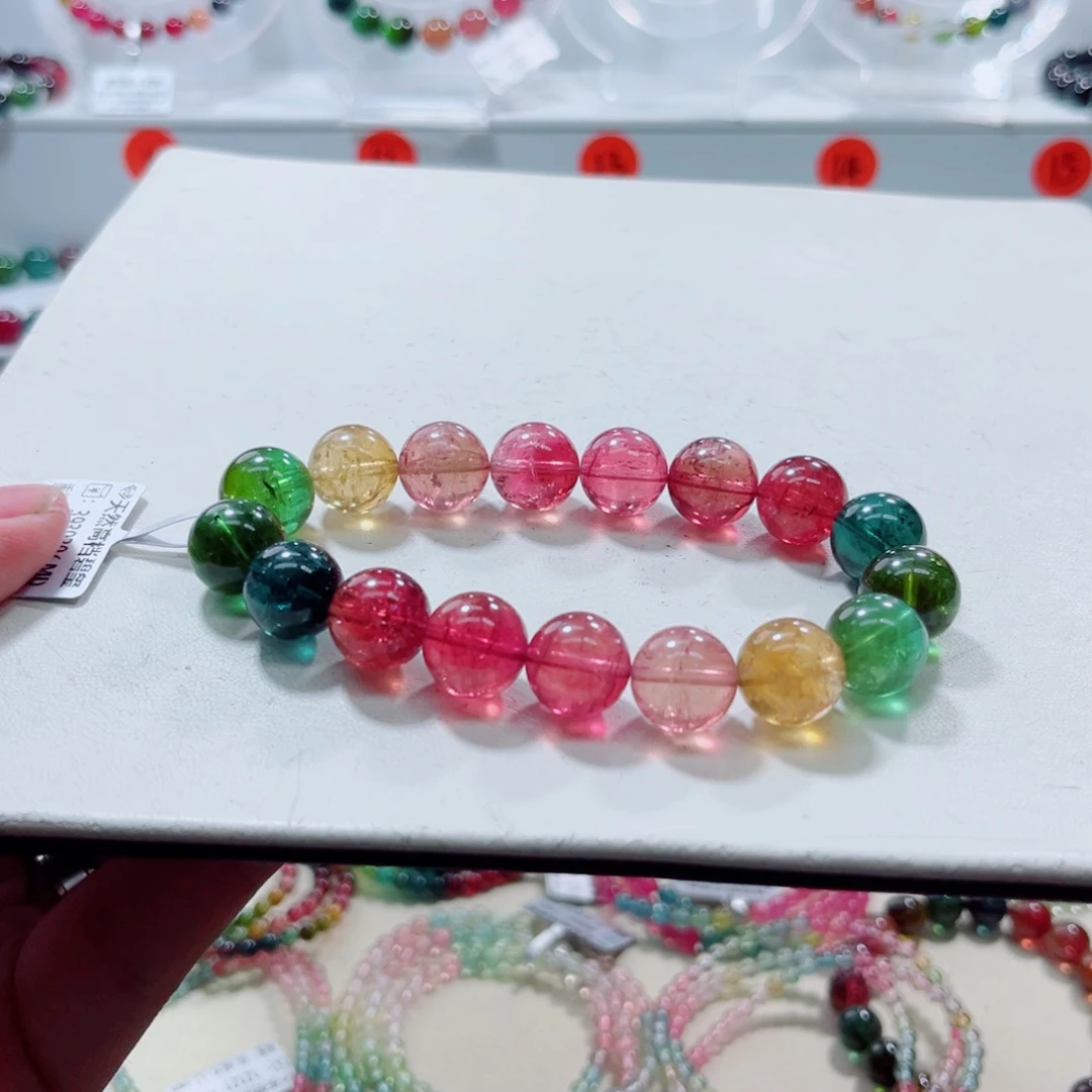 未镶嵌手链碧玺碧玺