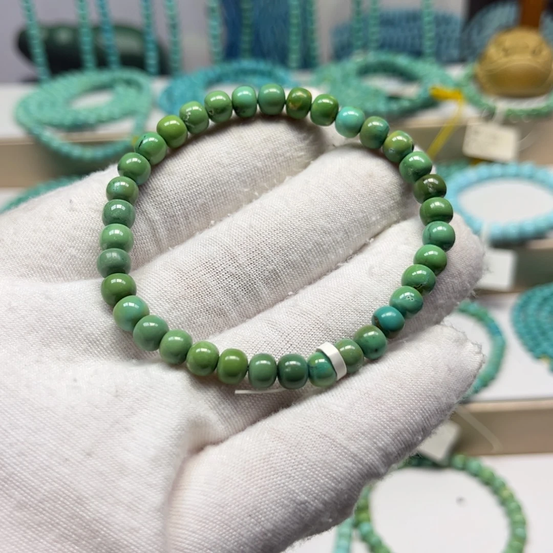 绿松石未镶嵌手链