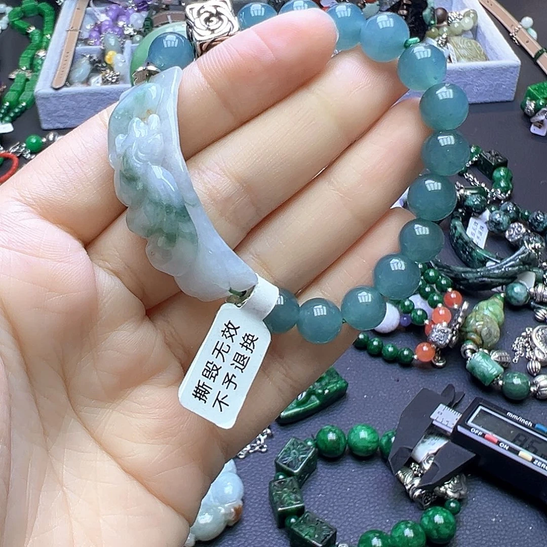 翡翠未镶嵌手链99