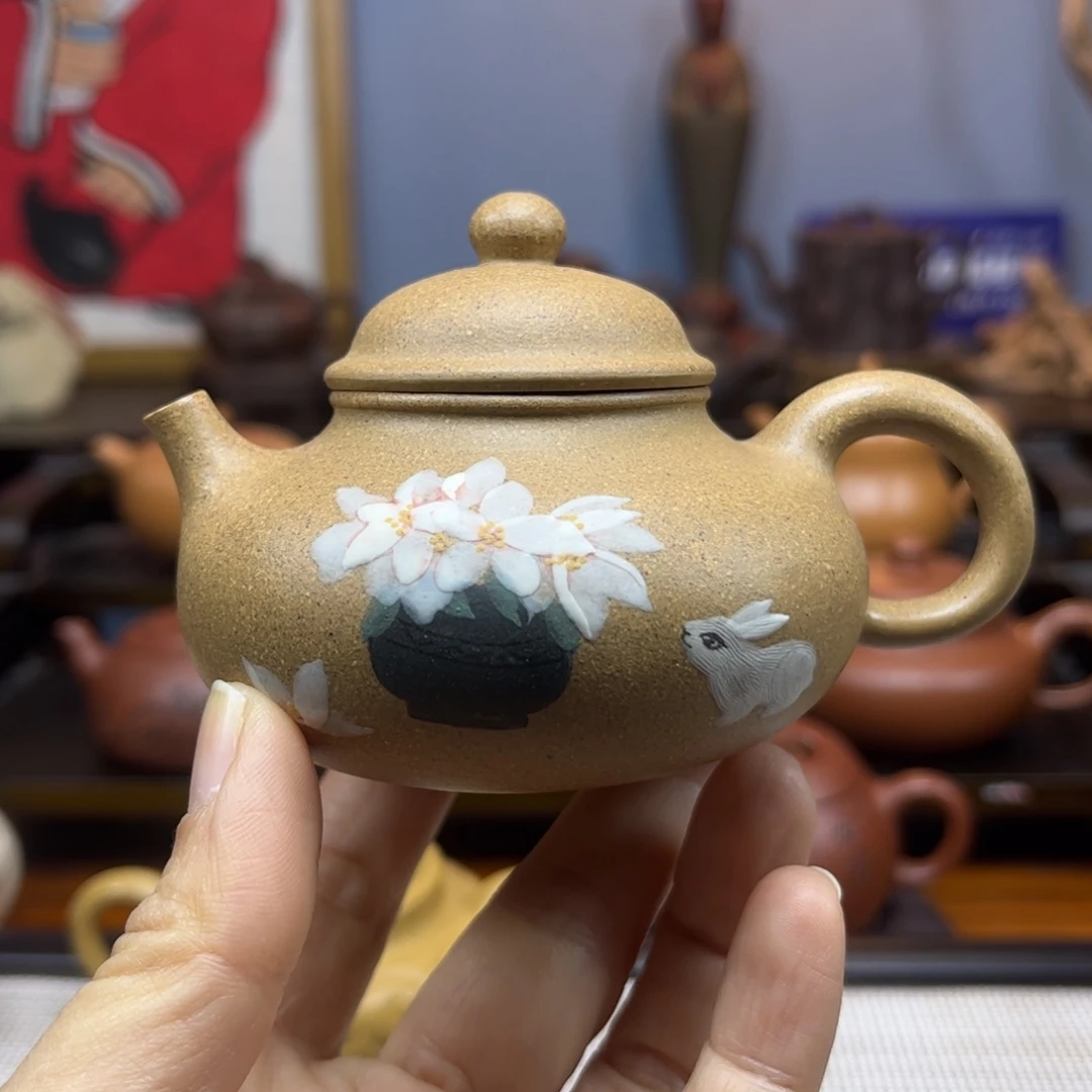 紫砂茶具半手工制作