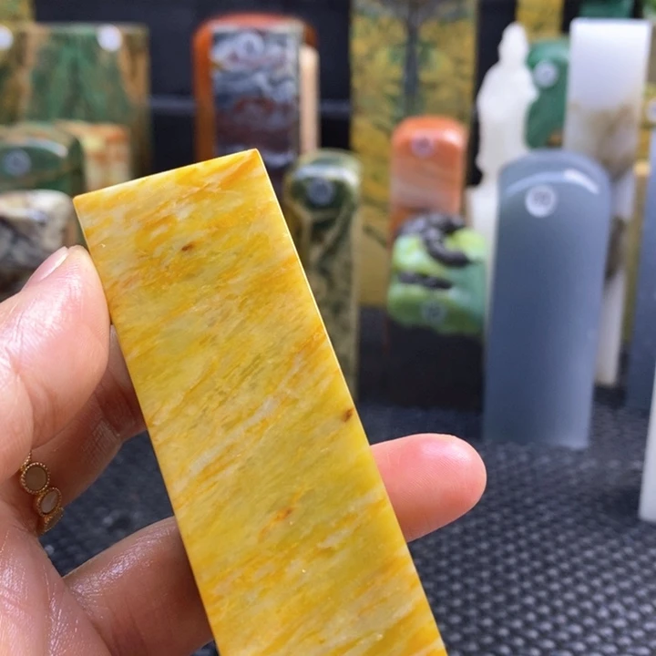 青田石少*青田石印章石