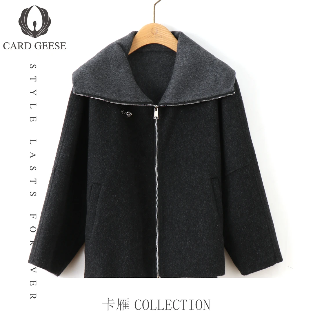 【黄蓉推荐】CARD GEESE/卡雁 新款大衣#AKY-25D3116-626