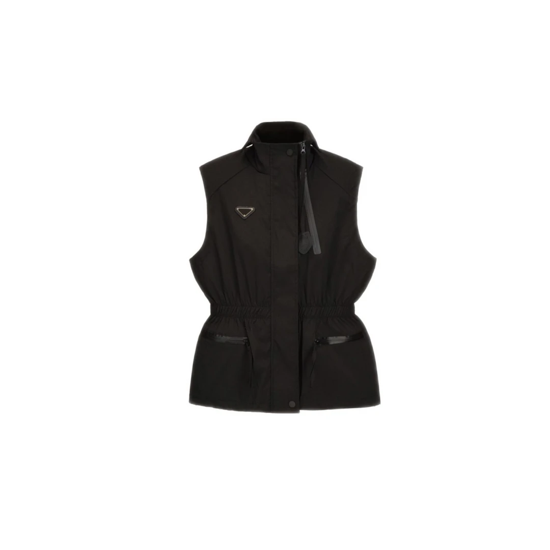 2025秋季新款工装设计感冲锋衣无袖马甲休闲宽松马甲女MJ-6658