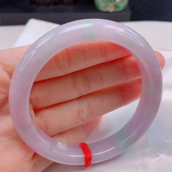 翡翠手镯未镶嵌57圈