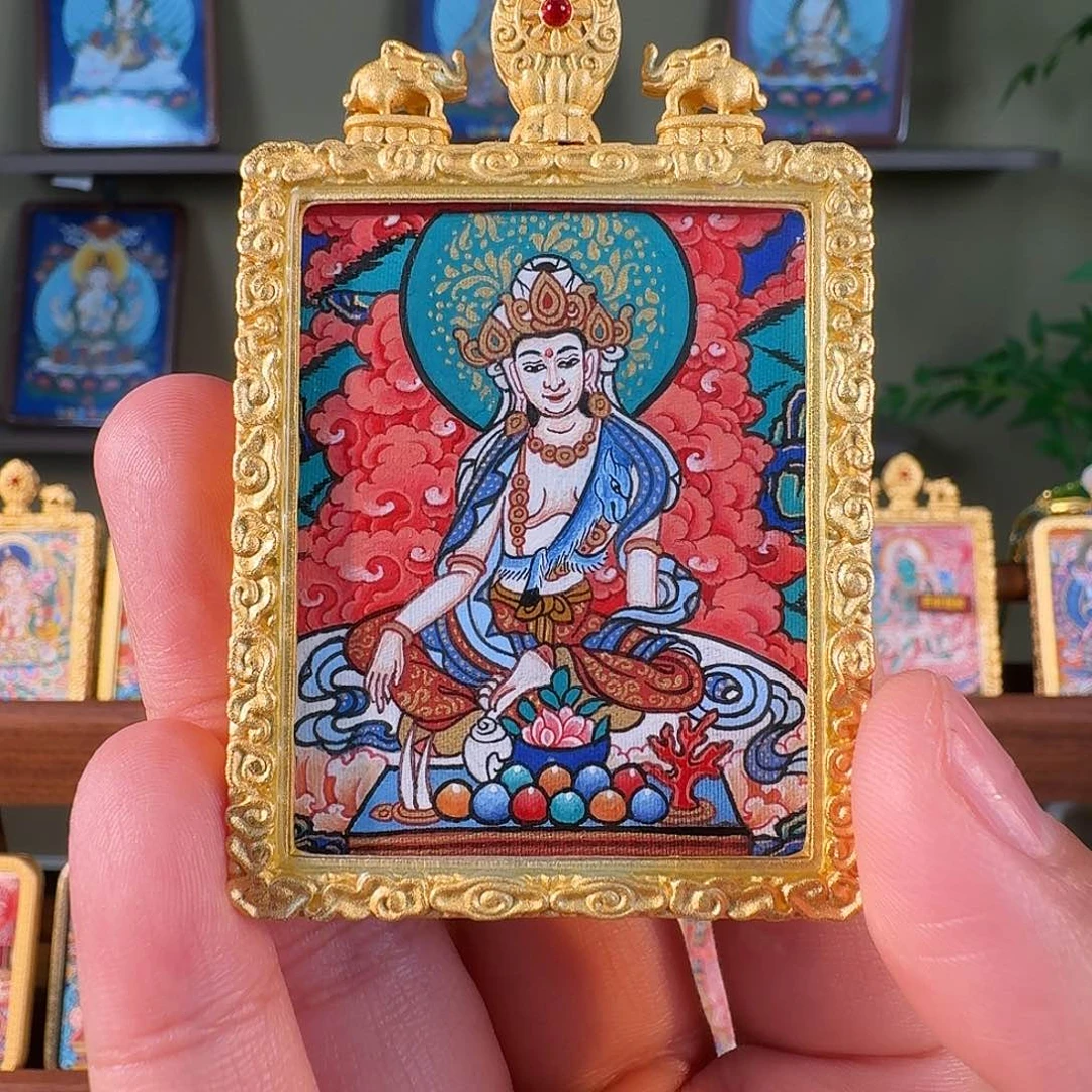 吊坠热卡纯手绘自在