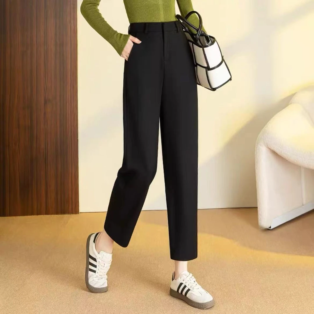 6836春秋款高端时尚大牌显瘦莱赛尔天丝【镰刀气球裤】休闲裤百搭