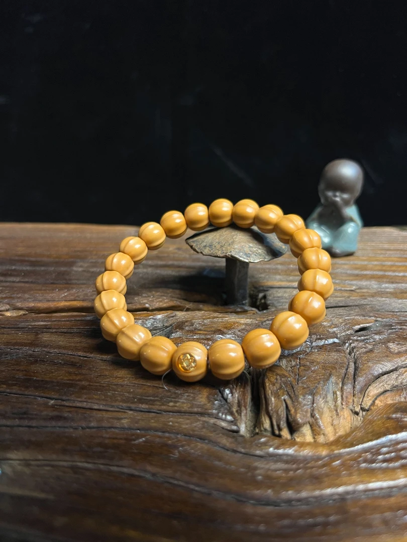 【原皮原色】全品无暇四花鲨鱼鳍（单标款）毕业级猴头手串高品质猴头