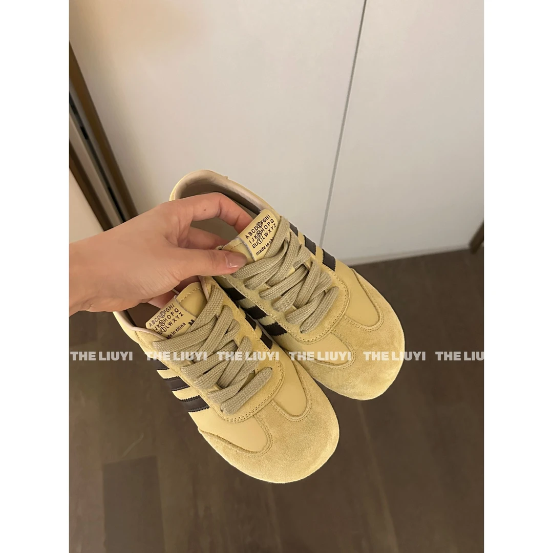 【LIUYI】春夏真皮圆头德训鞋2541