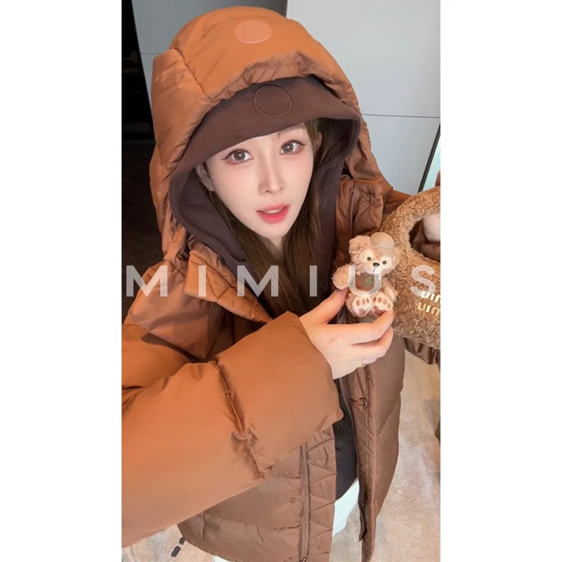 【mimius】P 25冬可溯源三星安心绒连帽短款羽绒服 G08152