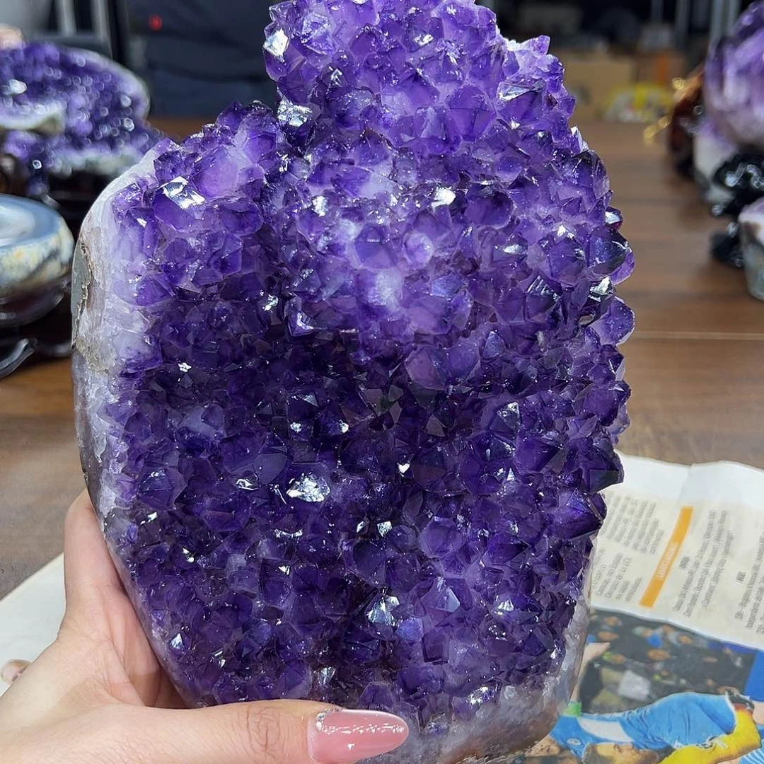 紫晶摆件未镶嵌福利