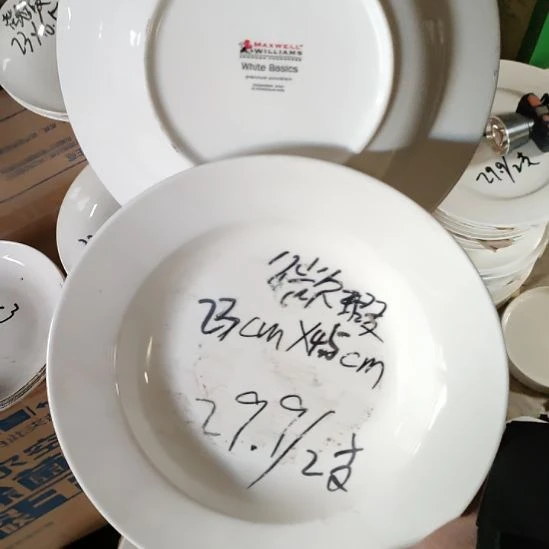 白瓷出口陶瓷口径23Ⅹ4、5两支