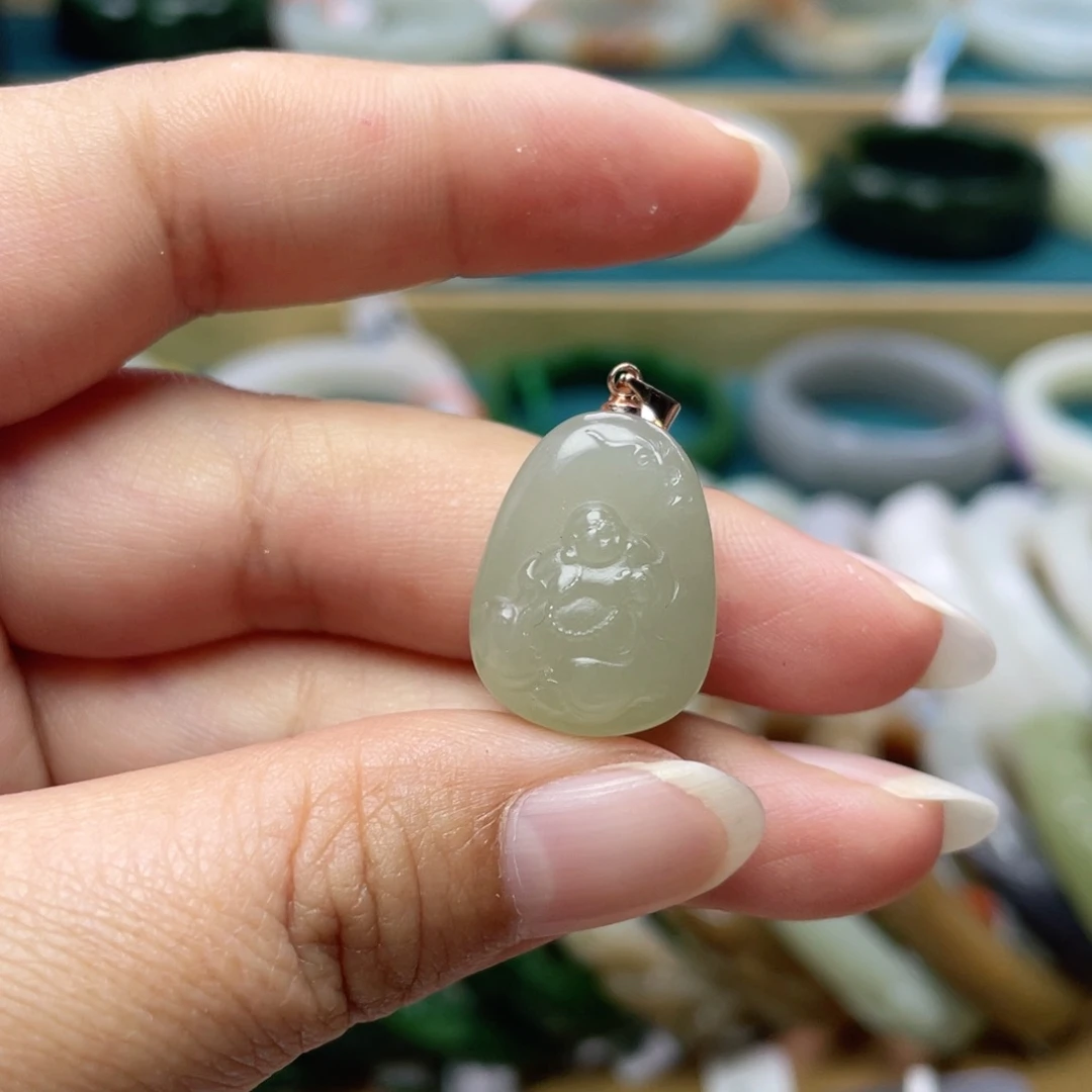 吊坠(不含链)未镶嵌和田玉