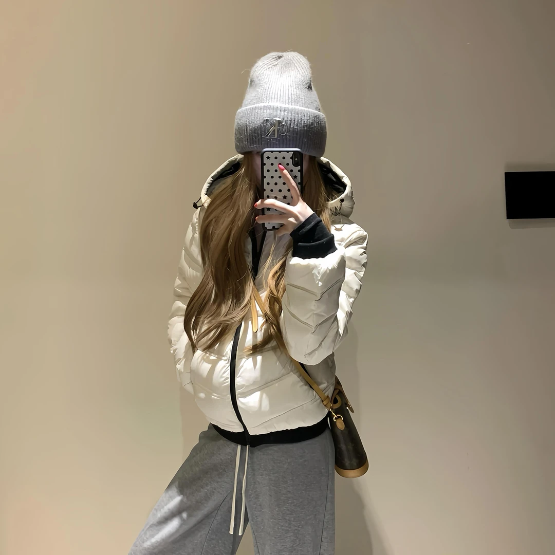 排骨棉服女潮流韩版棉衣百搭时尚休闲保暖冬季学生直播推荐爆款