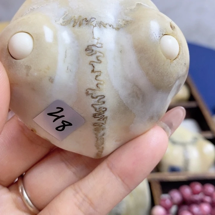 淘***哥把件鹿骨养殖鹿鹿三界手把件