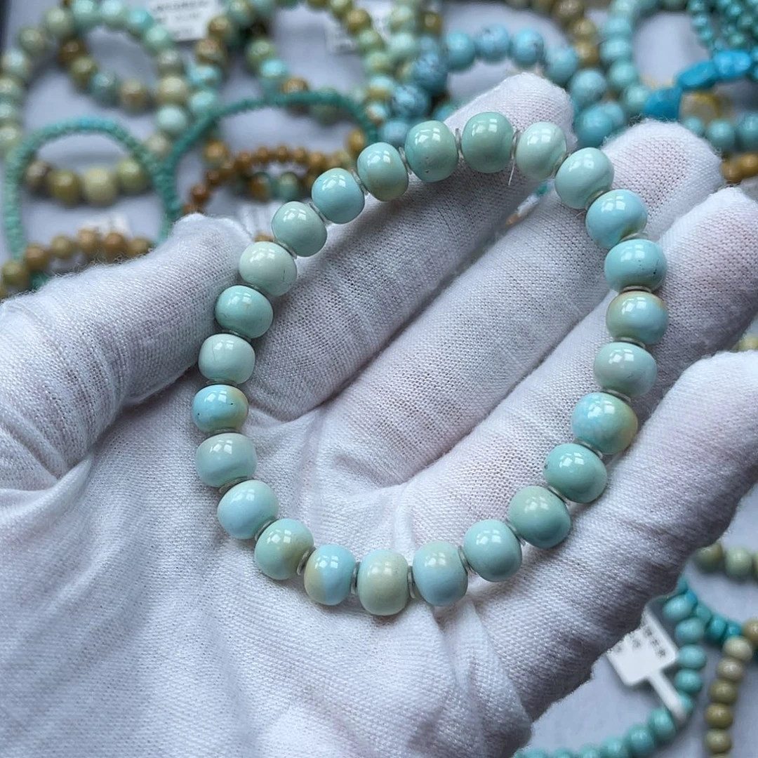 未镶嵌绿松石珠宝奇石