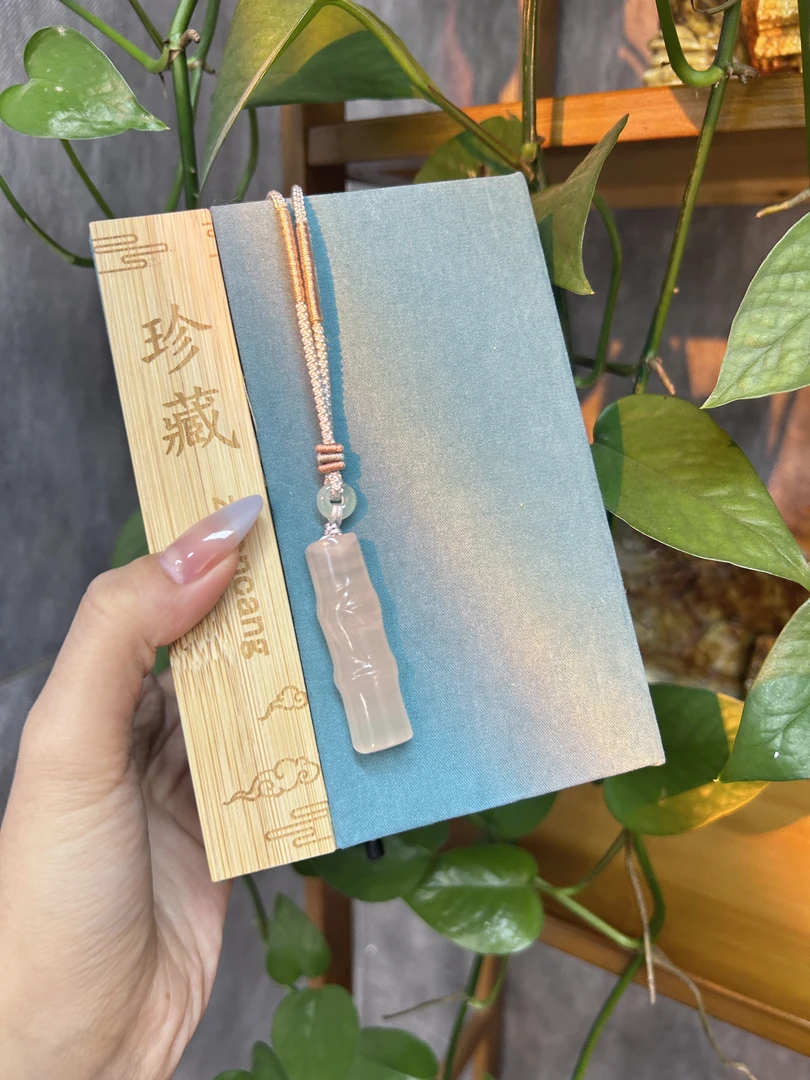 【竹报平安】原创设计挂件毛衣链   节节高升  文创创意大气