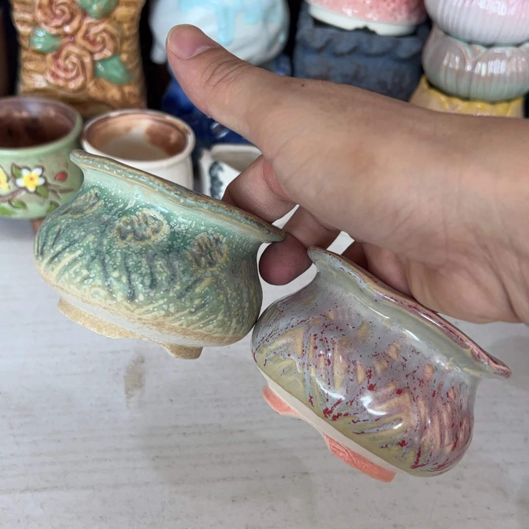 陶瓷多肉小花盆@@1303