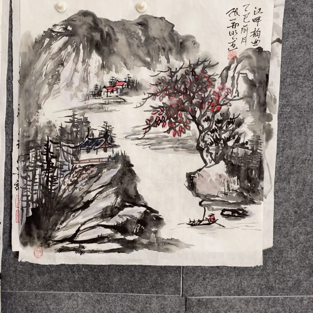 国画国画纯手写 手绘作品26