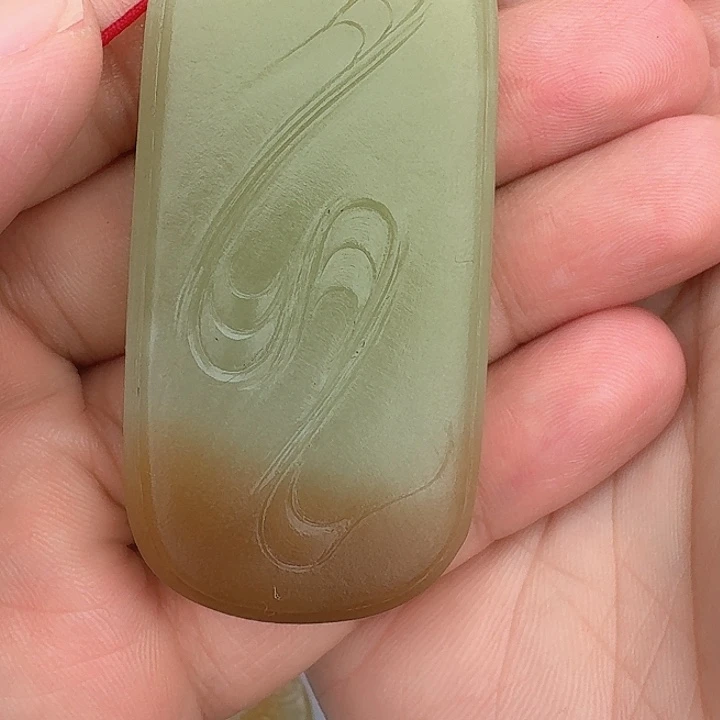 和田玉（糖玉）未镶嵌吊坠(不含链)