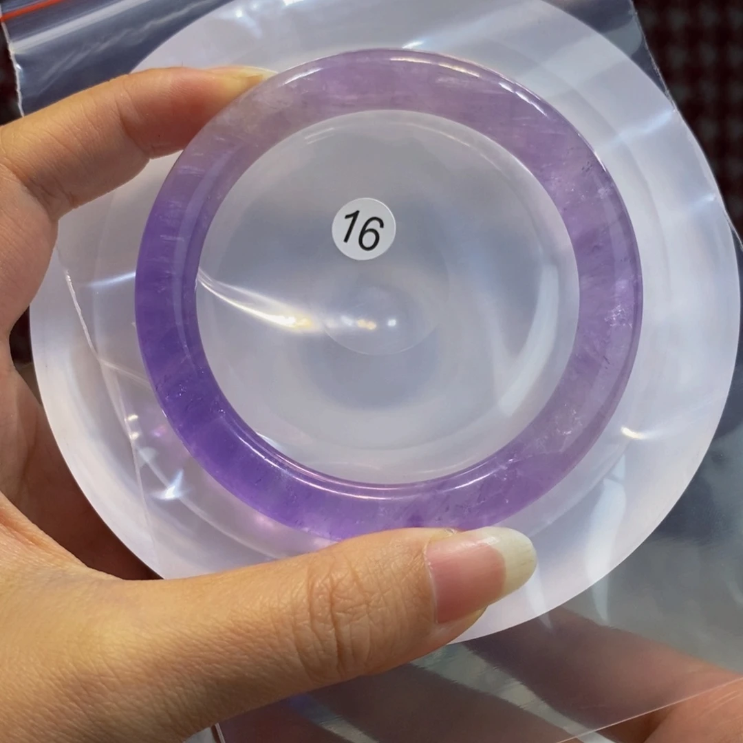 水晶手镯未镶嵌o***e手镯58.5