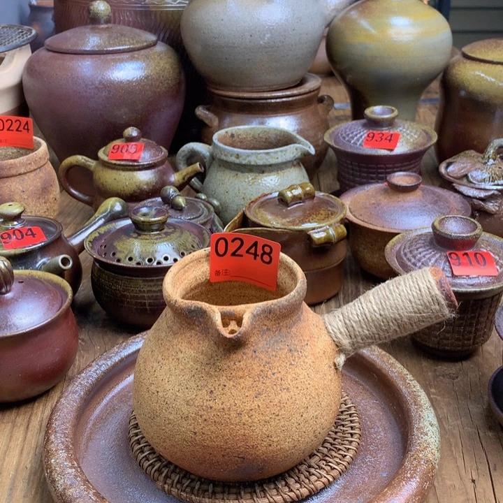 柴烧烤茶壶500毫升一物一拍