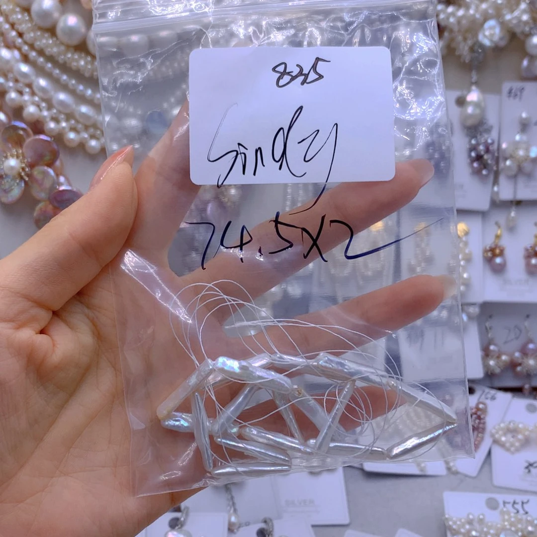 合金耳环淡水珍珠s***y
