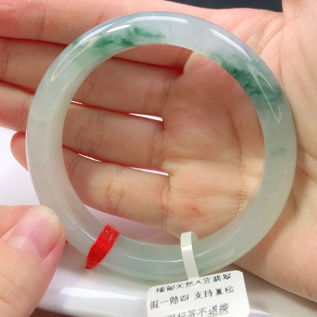 未镶嵌手镯翡翠1486号