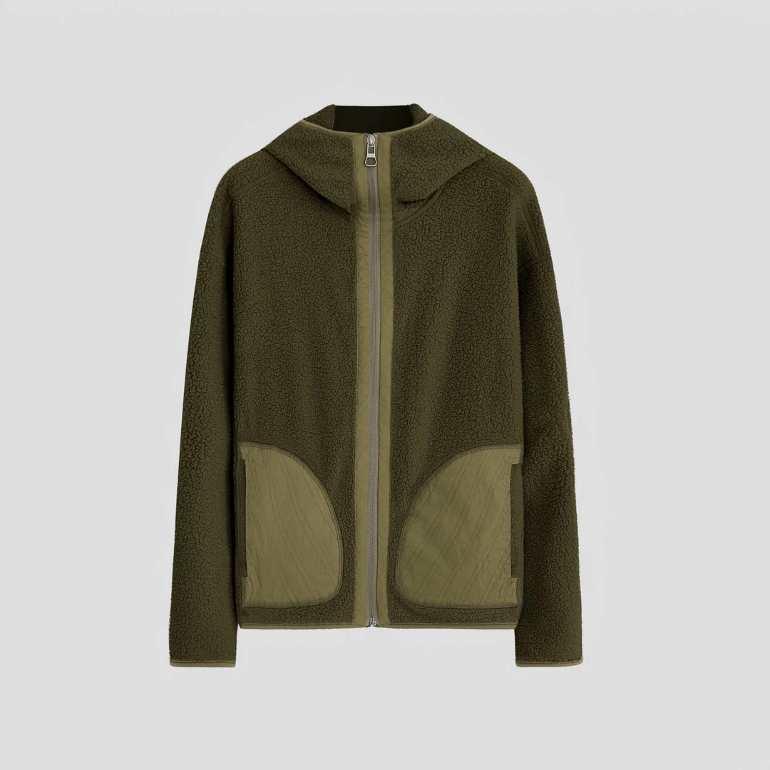 Tender Jinger｜云粒绒两面穿连帽外套T53JLL50182