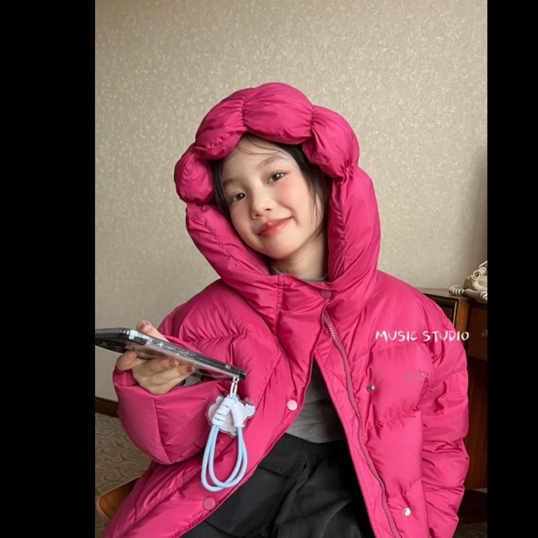 郭郭童品：木➕拉链羽绒服（97111）