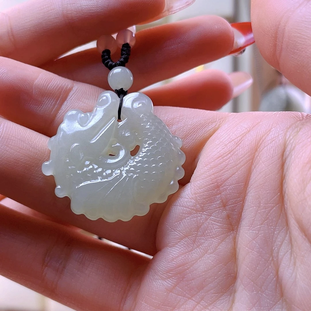 和田玉吊坠(赠链)未镶嵌初*