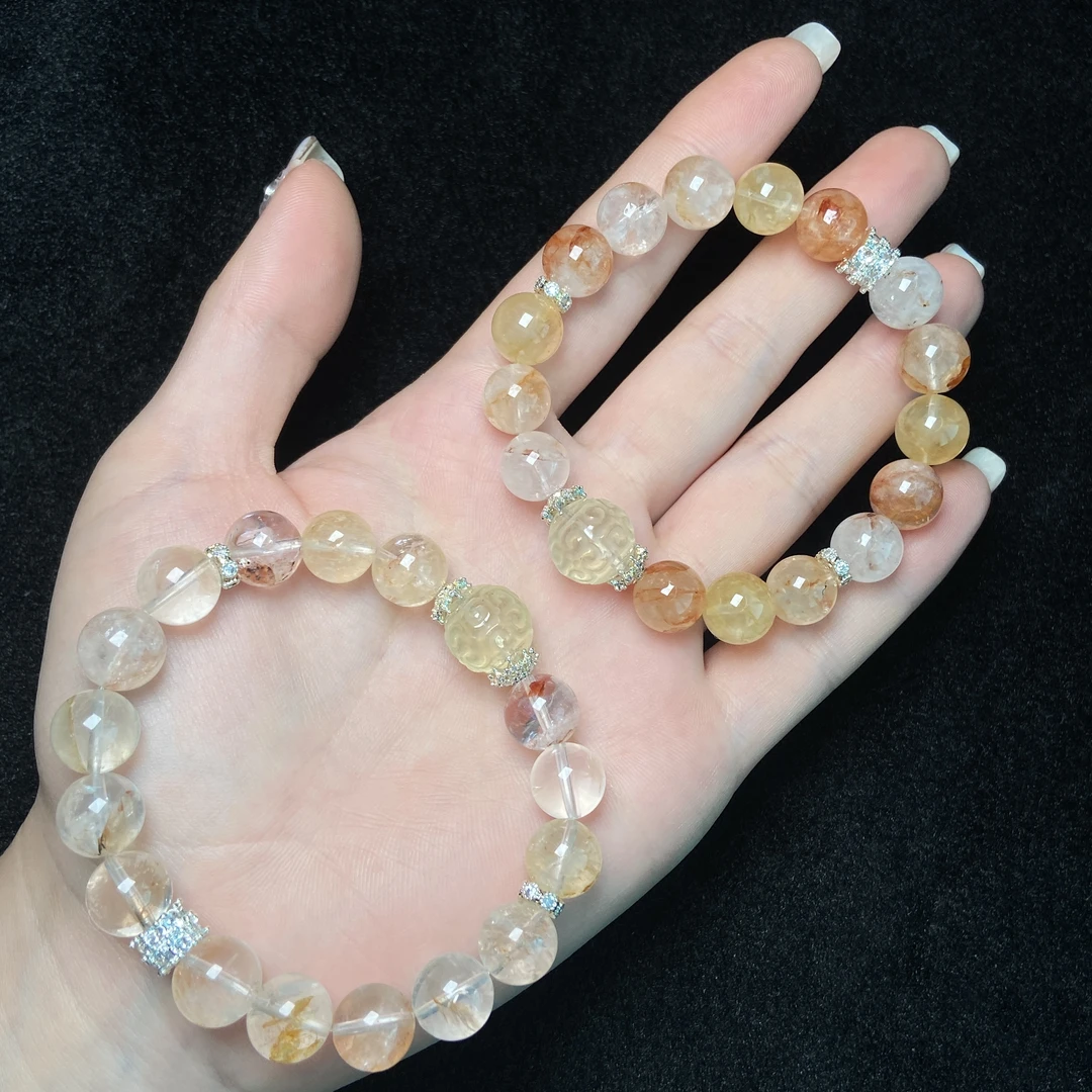 【星浩好物】水晶diy手串QT150H221【多样性发一件】10.5mm+