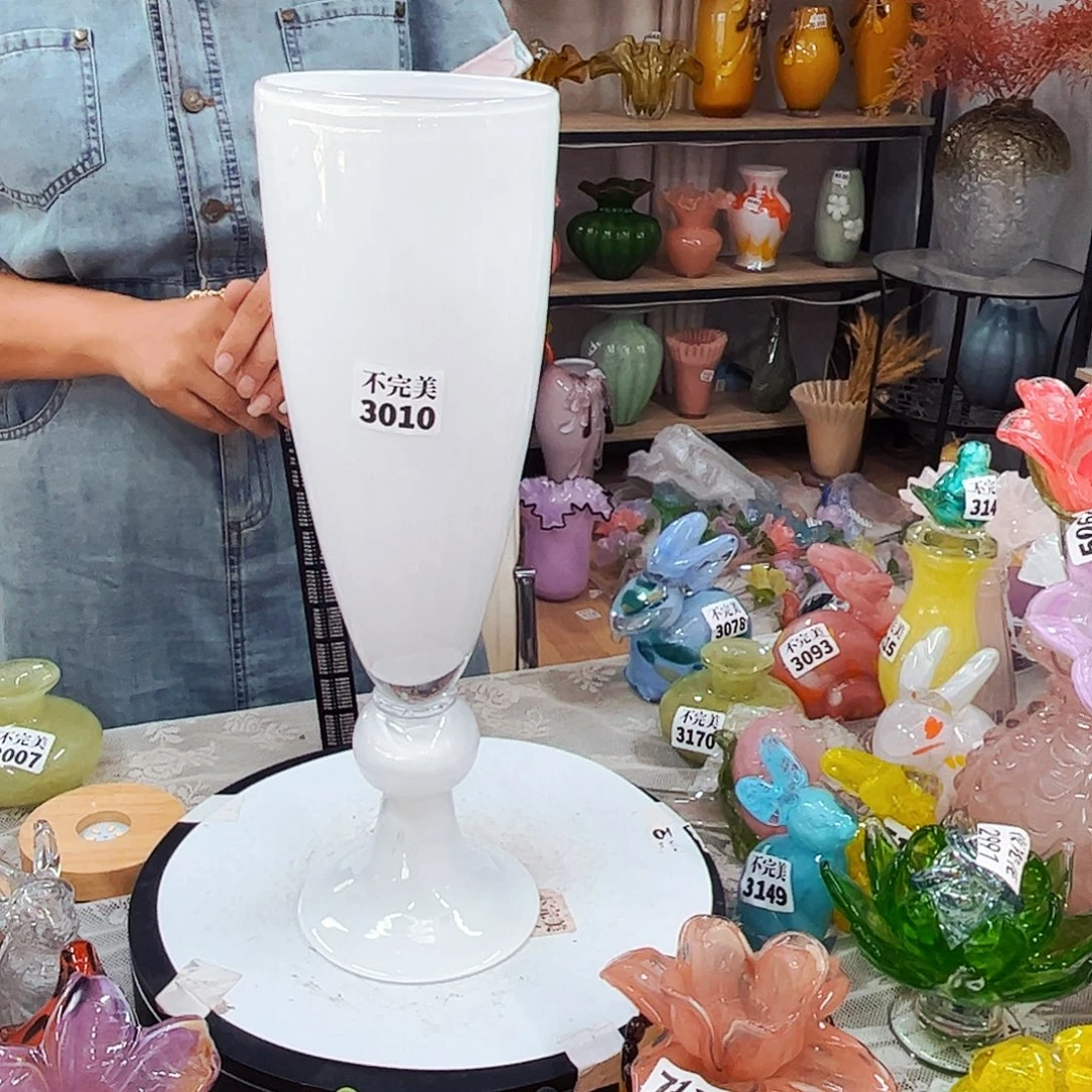 3031风灯  家悦琉璃工艺品不完美