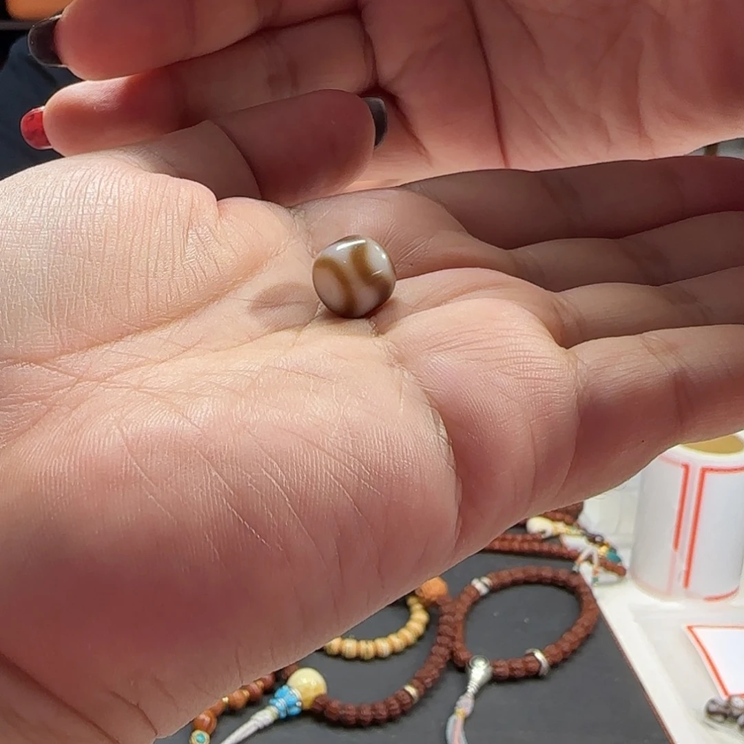 玛瑙/玉髓单珠未镶嵌A12虎牙