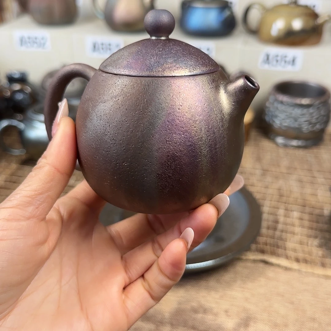 云南建水紫陶古法柴烧杯