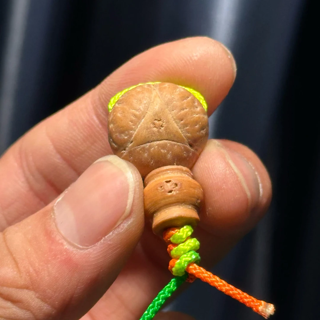 文玩核桃珠串尼泊尔龙眼麒麟眼三通 款式可选