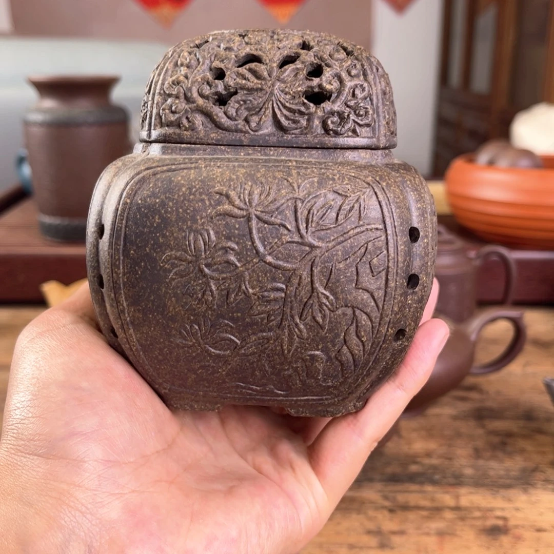 紫砂茶杯早期紫砂香炉