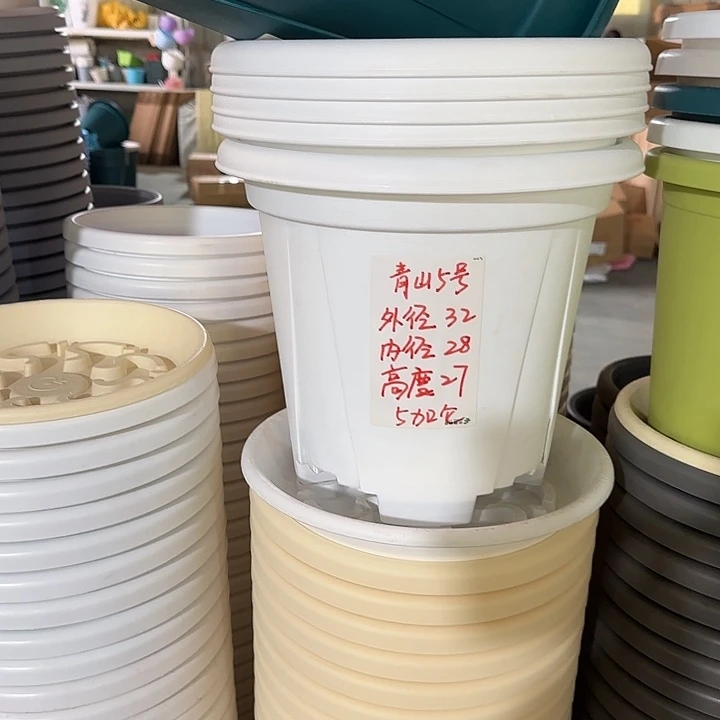 青山5加仑口径32无托纯白5个